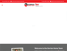 Tablet Screenshot of dorrianhometeam.com